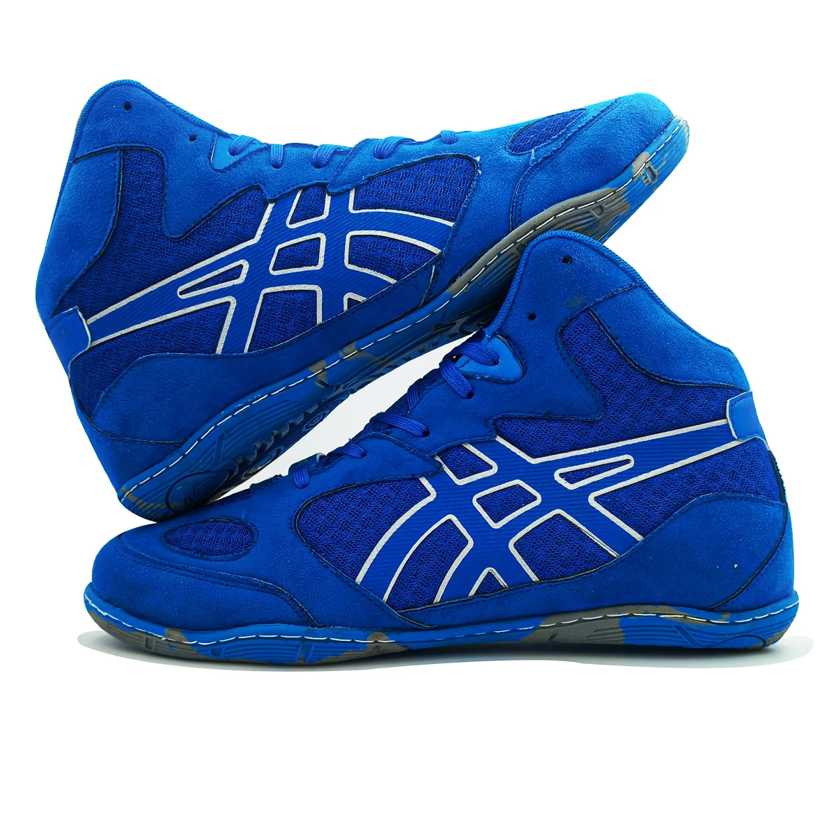 کفش کشتی اسیکس Asics Matfelex4 Blue