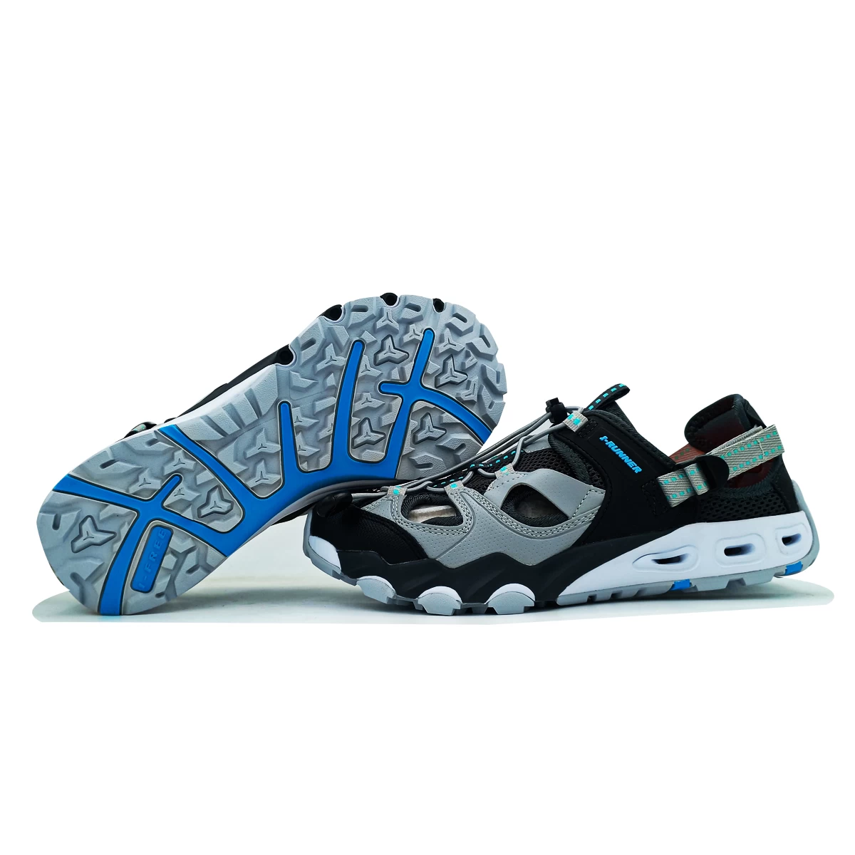 صندل  طبیعت گردی آی رانر I-Runner Gray Blue