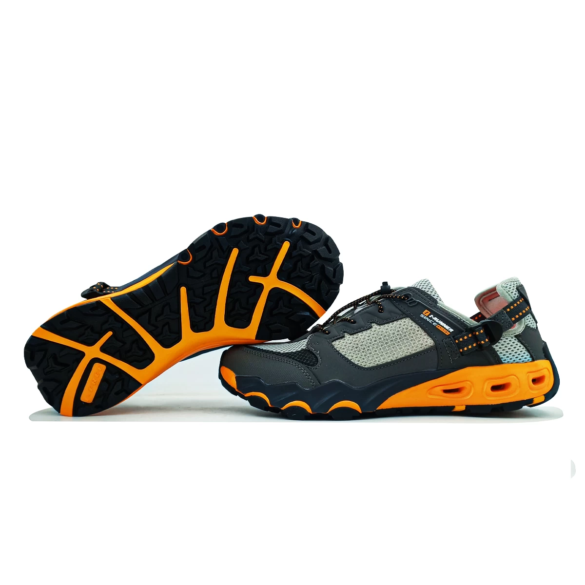 صندل  طبیعت گردی آی رانر I-Runner Gray Orange