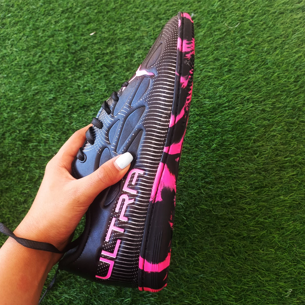 کفش فوتسال پوما الترا Puma Ultra Black Pink