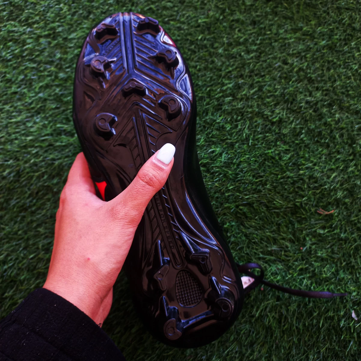 کفش فوتبال نایک تمپو Nike Tiempo Black Yellow
