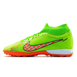 کفش چمن مصنوعی نایک ایر زوم مرکوریال Nike Air Zoom Mercurial Green Orange