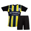 پیراهن و شورت بچگانه دوم منچسترسیتی با نام هالند Manchester City Away 2024-25 Kit