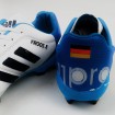 کفش فوتبال آدیداس کروس Adidas White Blue Black