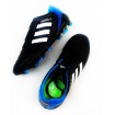 کفش فوتبال آدیداس کروس Adidas Black White Blue