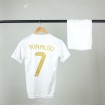 پیراهن وشورت بچگانه سوم النصر نام رونالدو Alnassr Third 2024-25 Kit