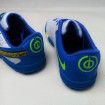کفش چمن مصنوعی نایک تمپو چرم طبیعی  Nike Tiempo legend 9 White Blue