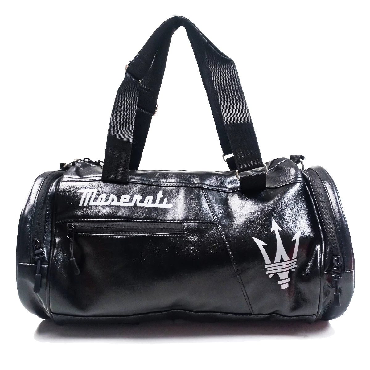 ساک ورزشی چرمی مدل Maserati