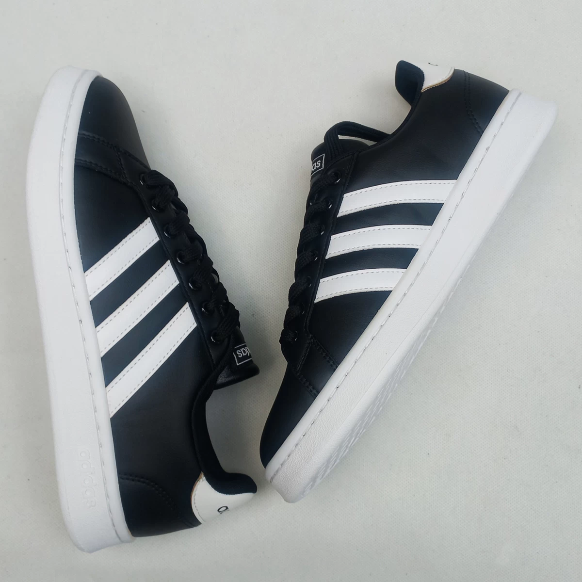 کتانی آدیداس استن اسمیت Adidas Stan Smith 2001 Black White