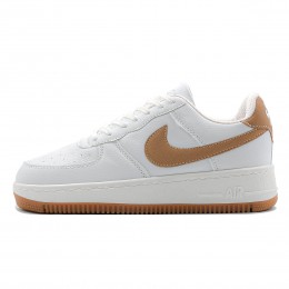 کتانی نایک ایر فورس Nike Air Force1 Whitr Brown
