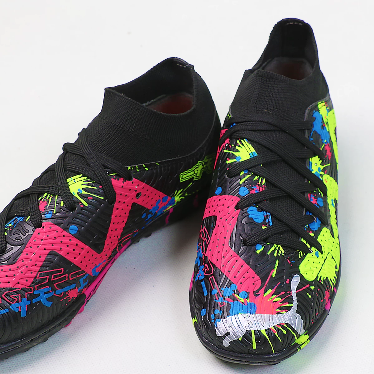 کفش چمن مصنوعی سایز کوچک پوما فیوچر Puma Future Black Green