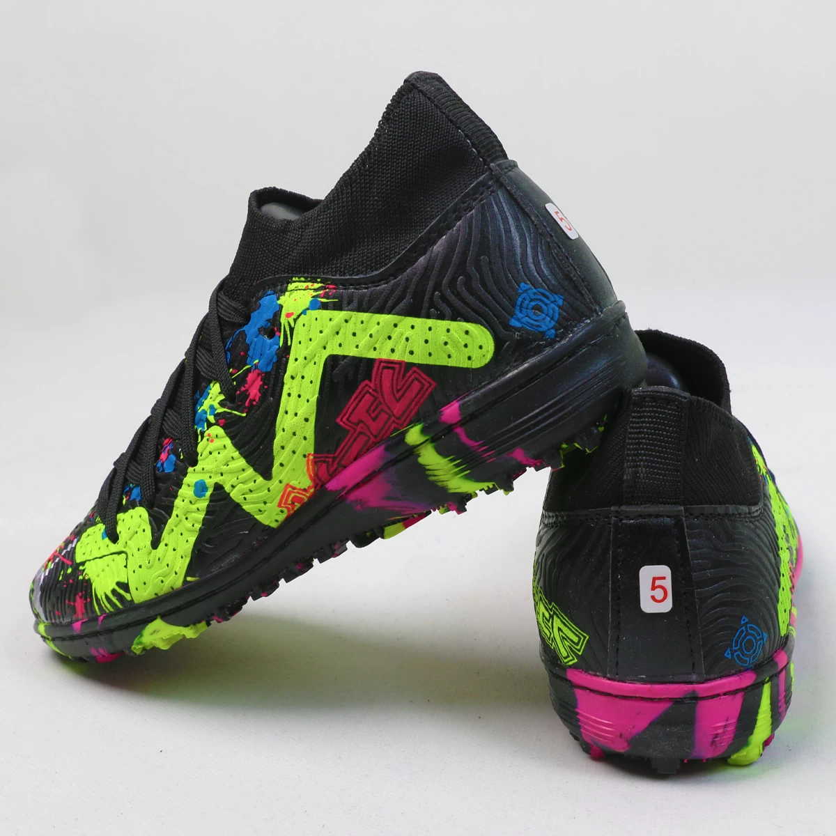کفش چمن مصنوعی سایز کوچک پوما فیوچر Puma Future Black Green