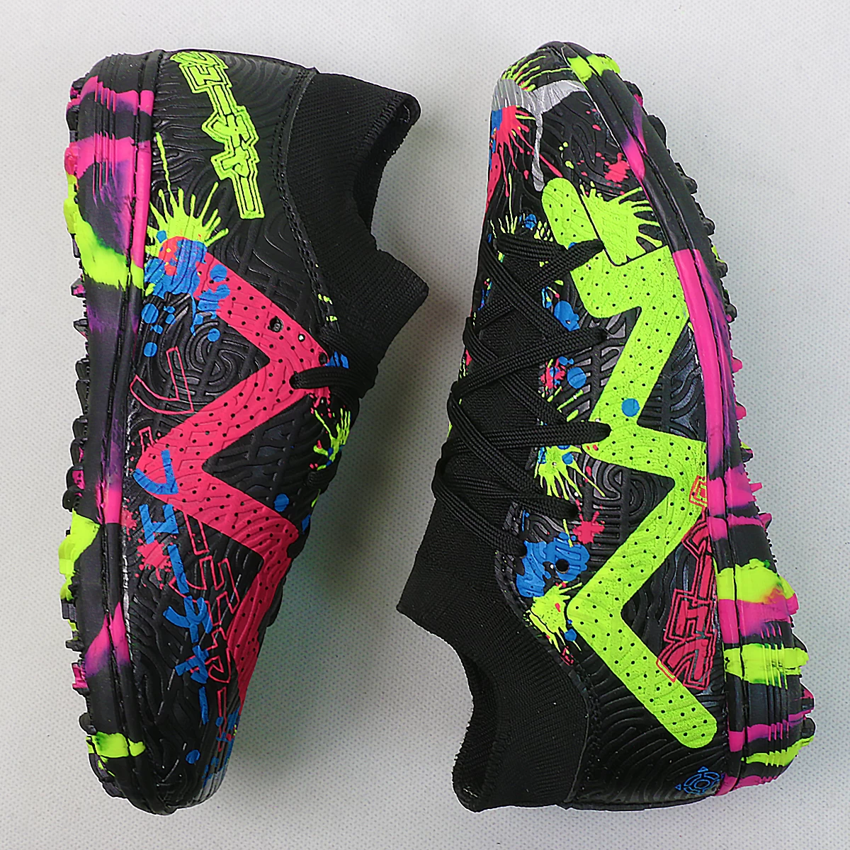 کفش چمن مصنوعی سایز کوچک پوما فیوچر Puma Future Black Green