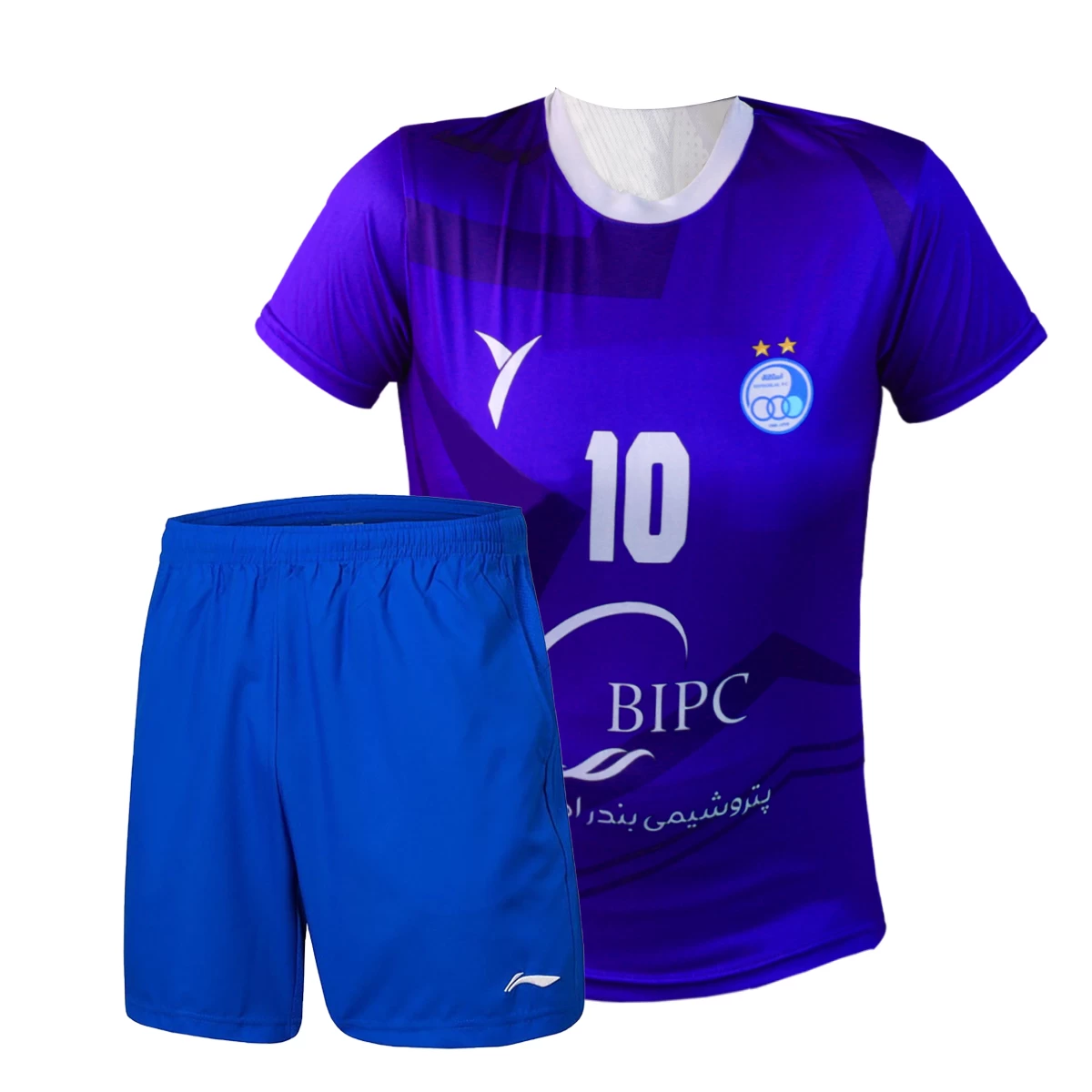 پیراهن و شورت بچگانه اول استقلال با نام رامین رضاییان Esteghlal Home 2024-25 Kit