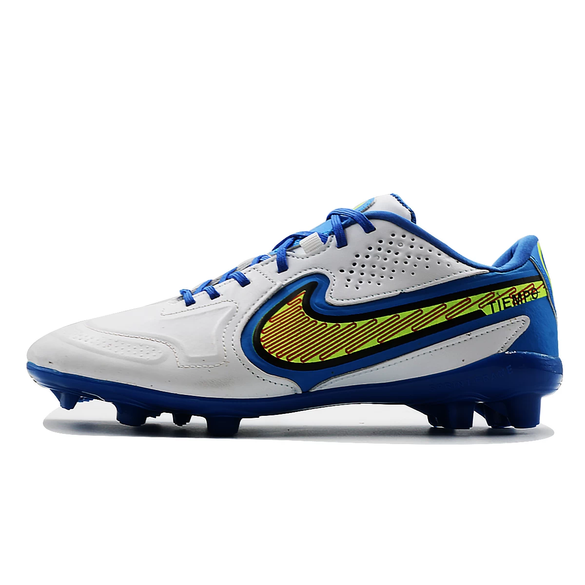 کفش فوتبال نایک تمپو Nike Tiempo  White Blue