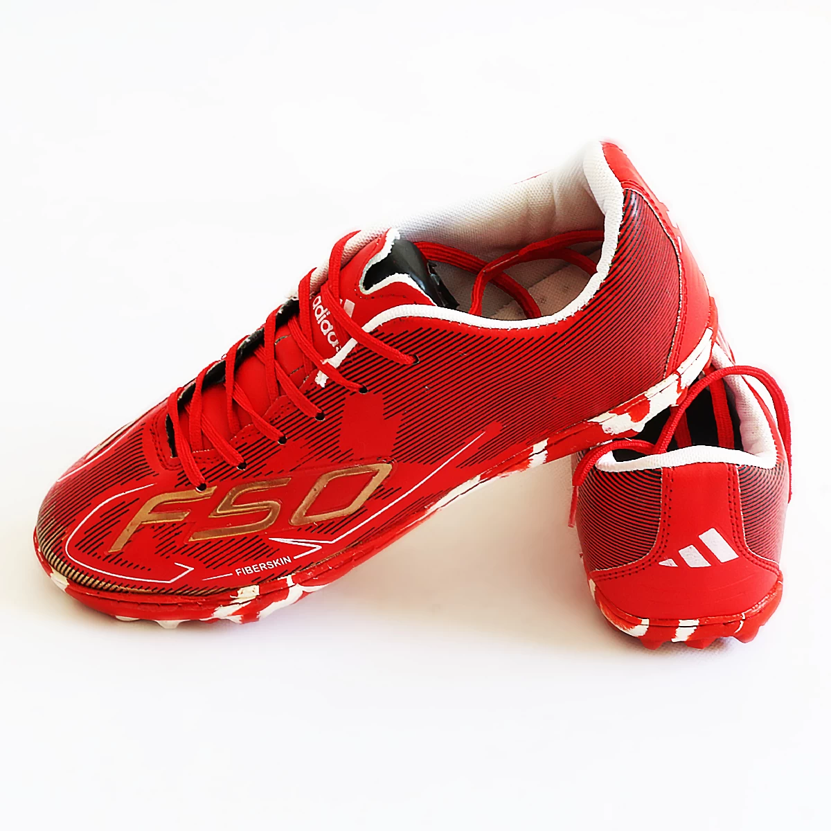 کفش چمن مصنوعی آدیداس Adidas F50 Red White