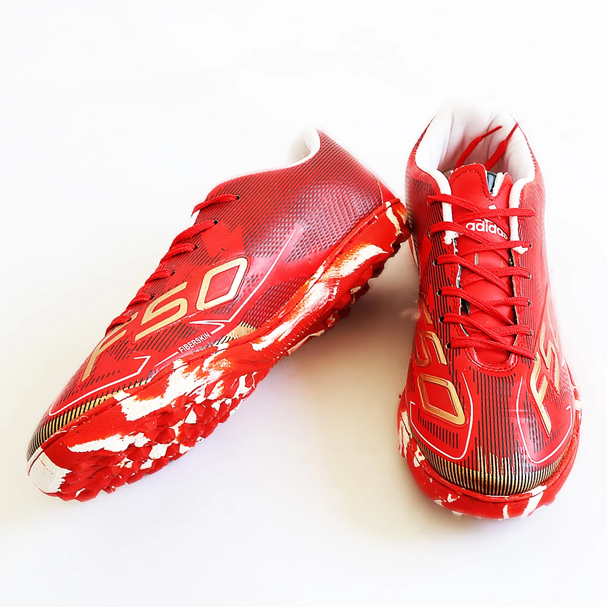 کفش چمن مصنوعی آدیداس Adidas F50 Red White