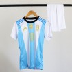 پیراهن و شورت بچگانه اول آرژانتین مسی Argentina Home 2024 Kit