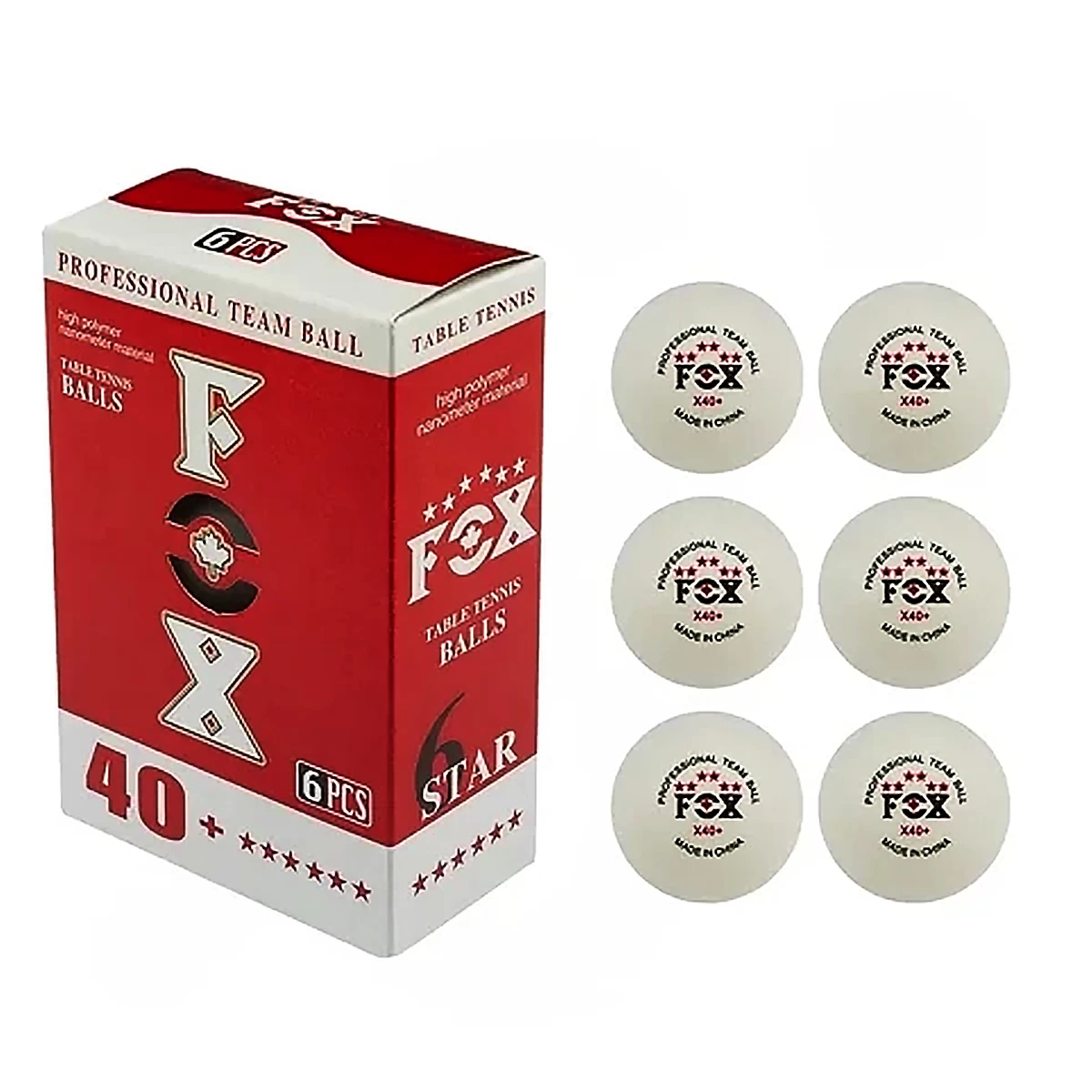 توپ پینگ پونگ 6 ستاره فوکس Fox
