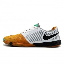 کفش فوتسال نایک لونارگتو Nike Lunar Gato Yellow White