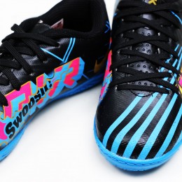 کفش فوتسال پسرانه نایک ایر زوم امباپه Nike Air Zoom Mercurial Black Blue
