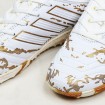 کفش چمن مصنوعی آدیداس پردیتور Adidas Predator White Yellow