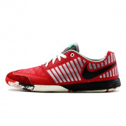 کفش فوتسال نایک لونار گتو Nike Lunar Gato IN Red White