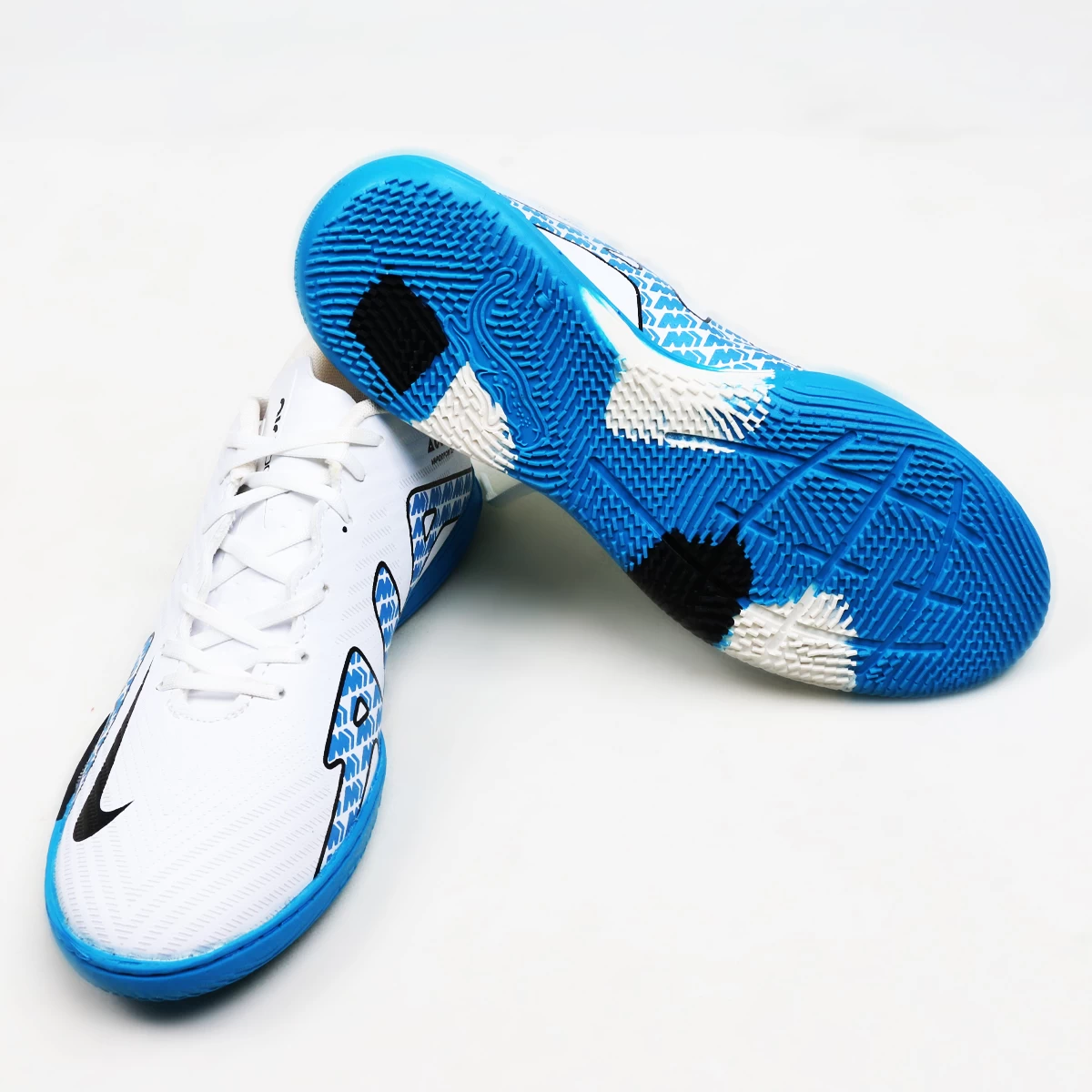 کفش فوتسال نایک مرکوریال طرح اصلی Nike Mercurial Air Zoom White Blue