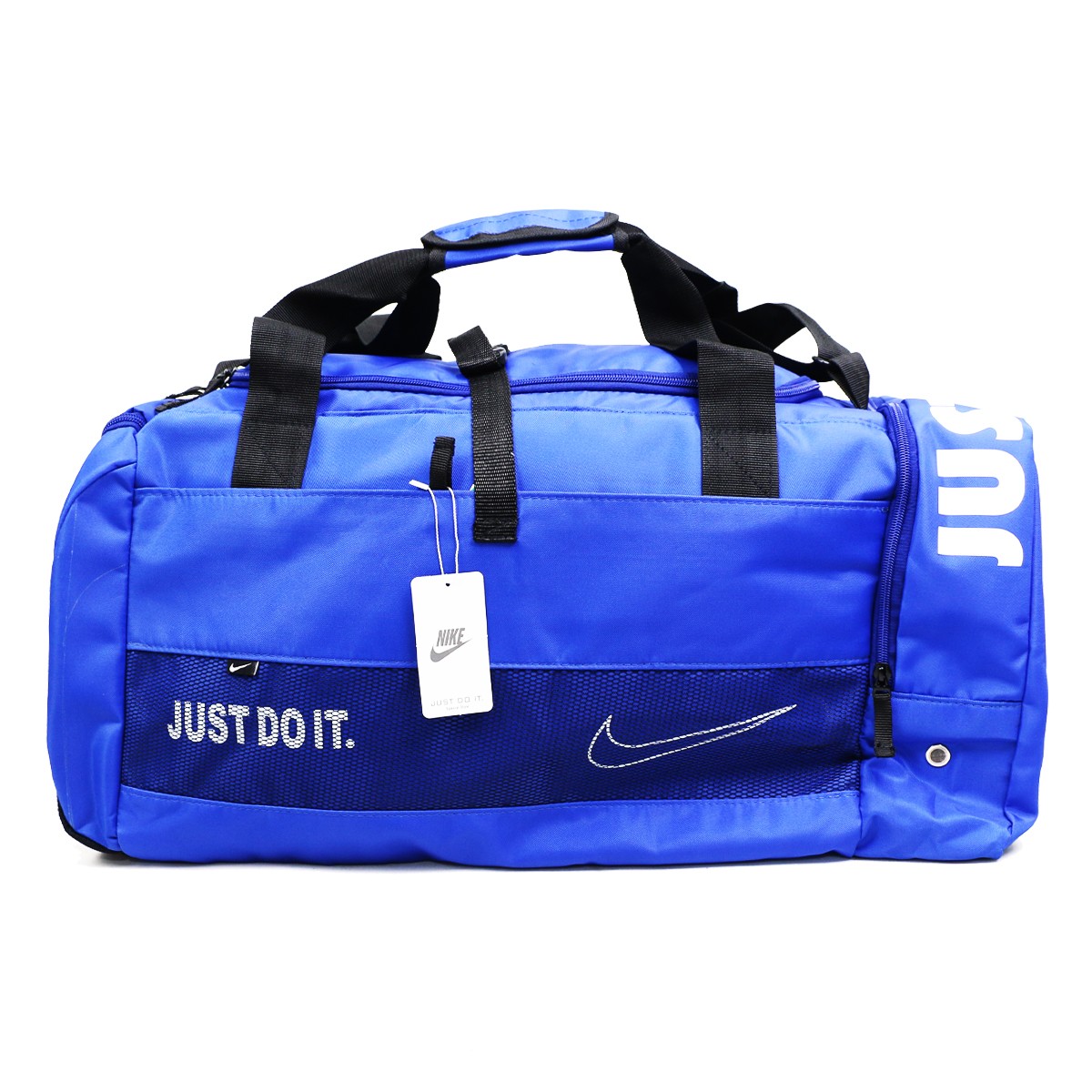 ساک ورزشی تفکیکی جاکفشی دار مدل Nike Just Do It