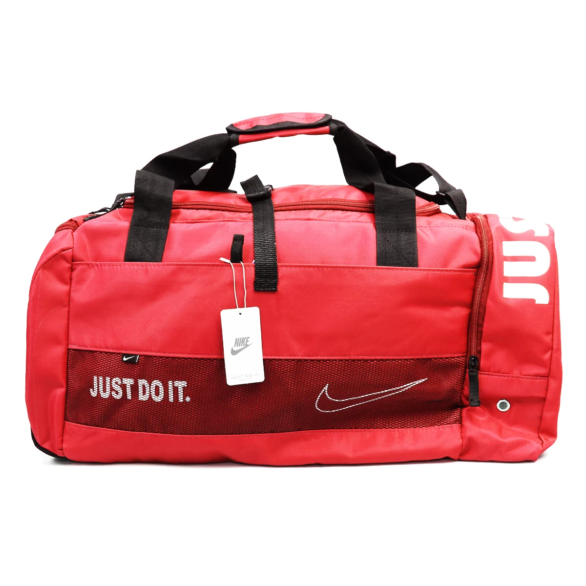 ساک ورزشی تفکیکی جاکفشی دار مدل Nike Just Do It