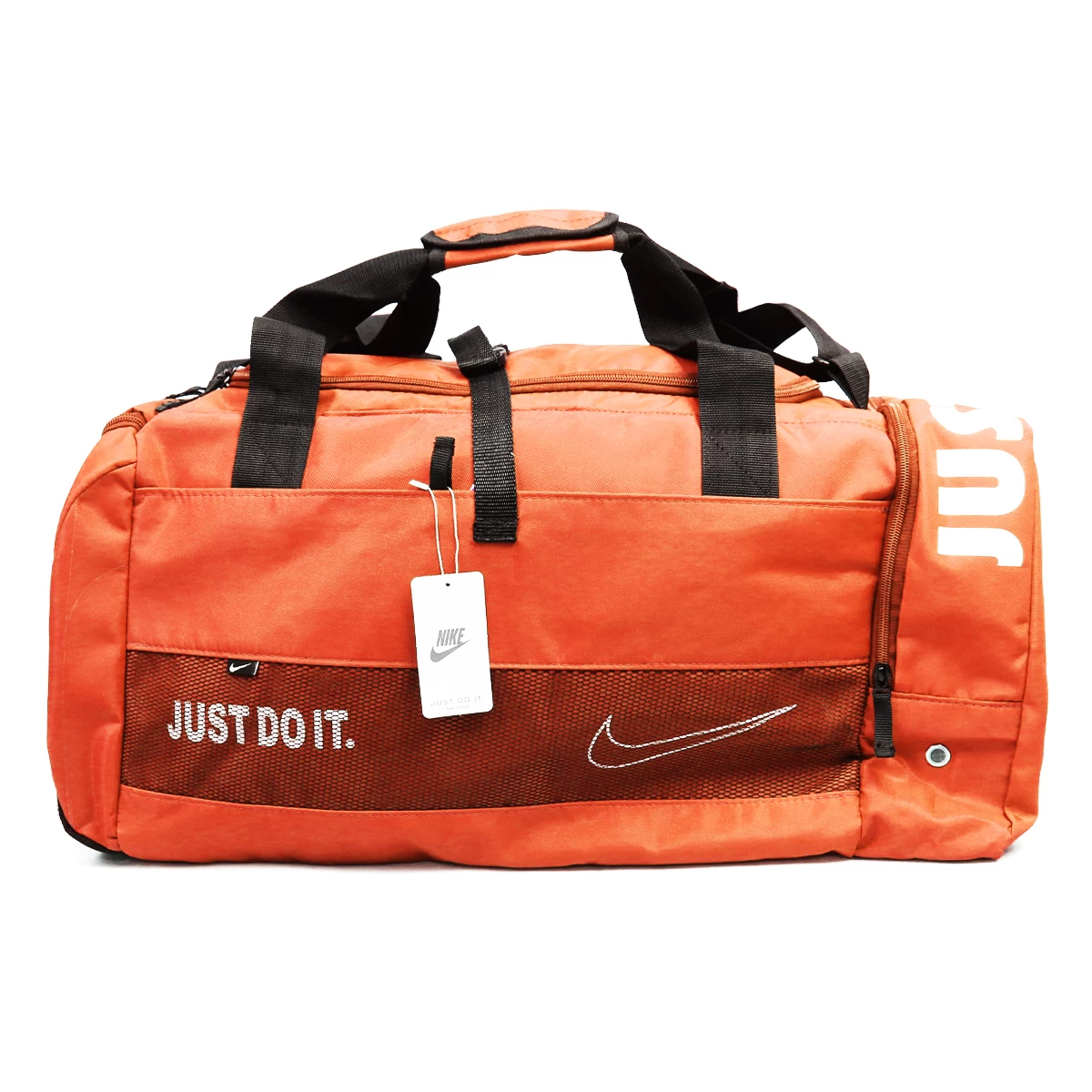 ساک ورزشی تفکیکی جاکفشی دار مدل Nike Just Do It