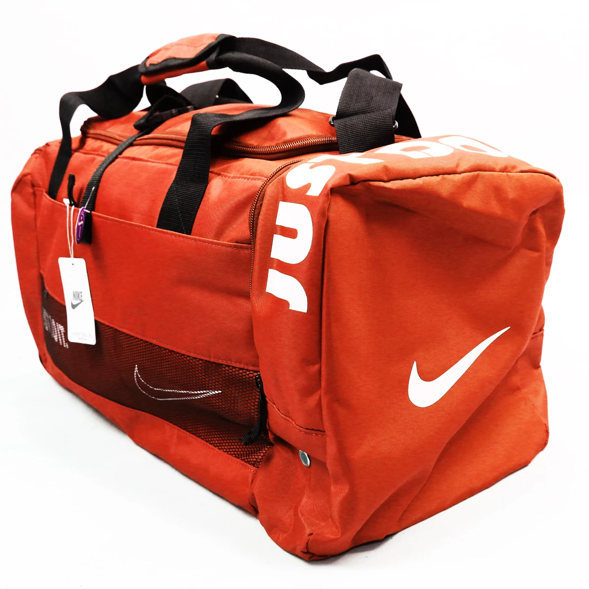 ساک ورزشی تفکیکی جاکفشی دار مدل Nike Just Do It