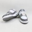 کتانی لویی ویتون سفید طوسی Louis Vuitton White