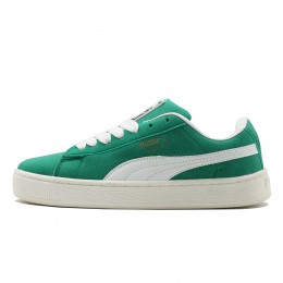 کتانی پوما سوئد سبز سفید Puma Suede Green white