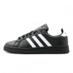کتانی ادیداس استن اسمیت مشکی خط سفید Adidas Stan Smith Black White