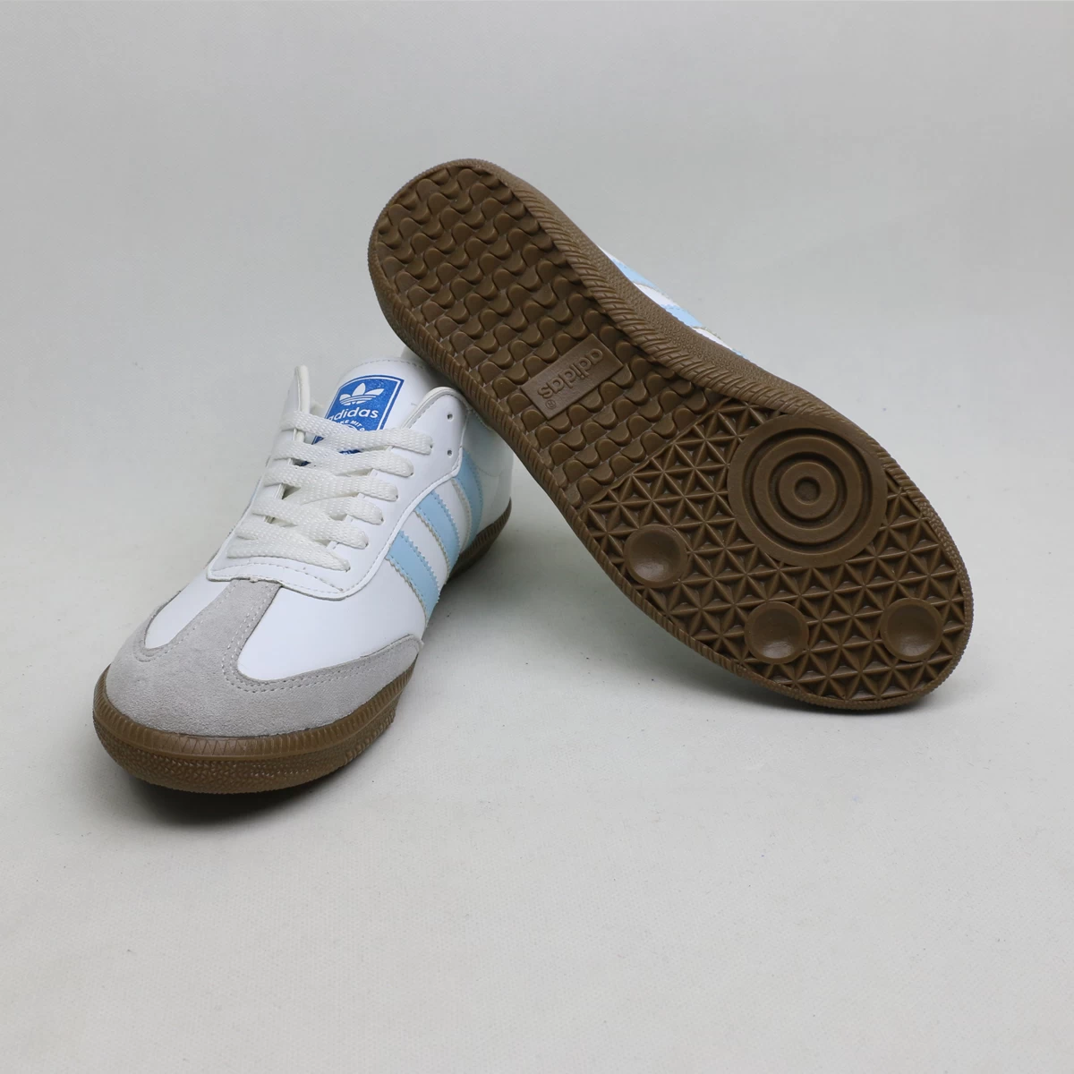 کتانی آدیداس سامبا Adidas Samba White Blue