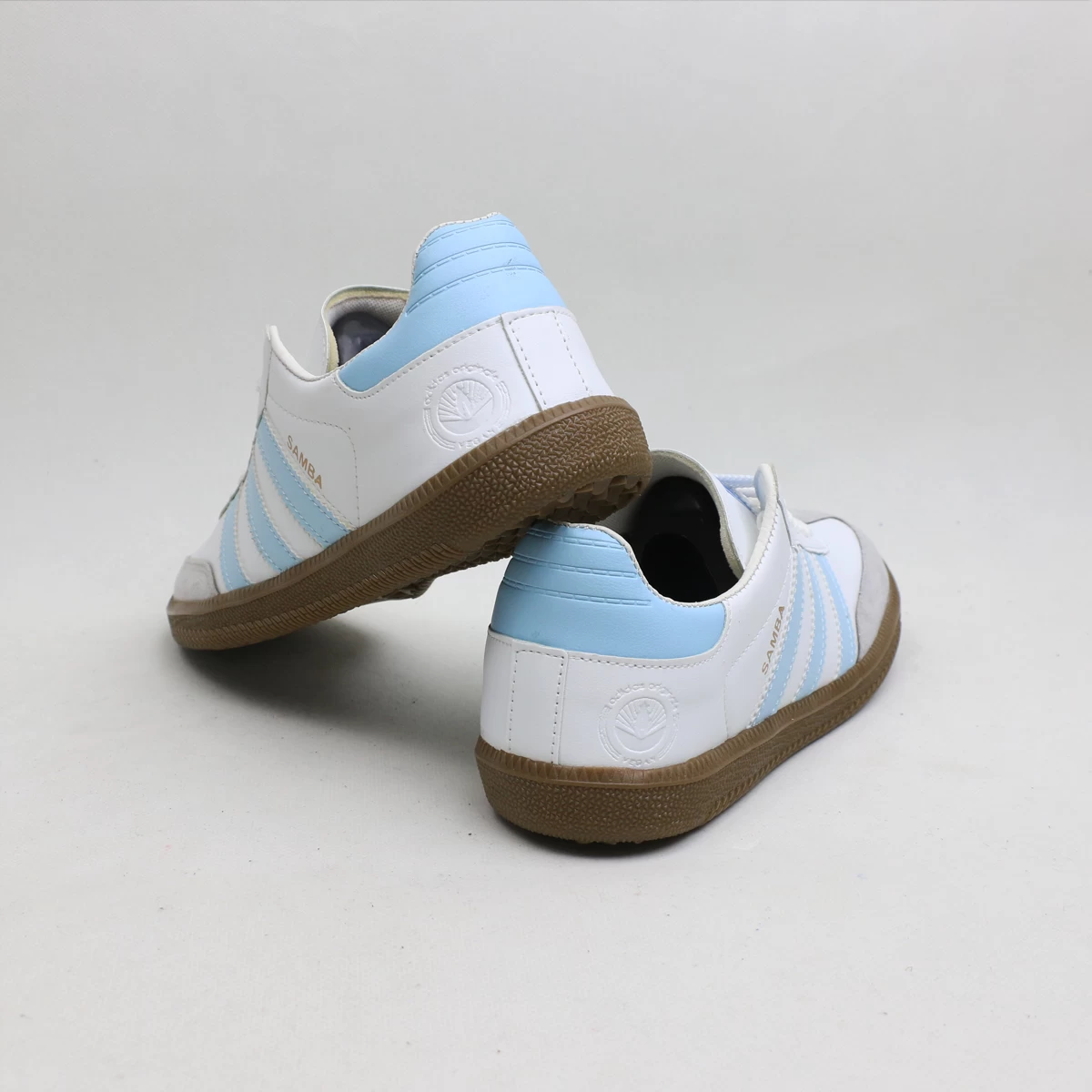 کتانی آدیداس سامبا Adidas Samba White Blue