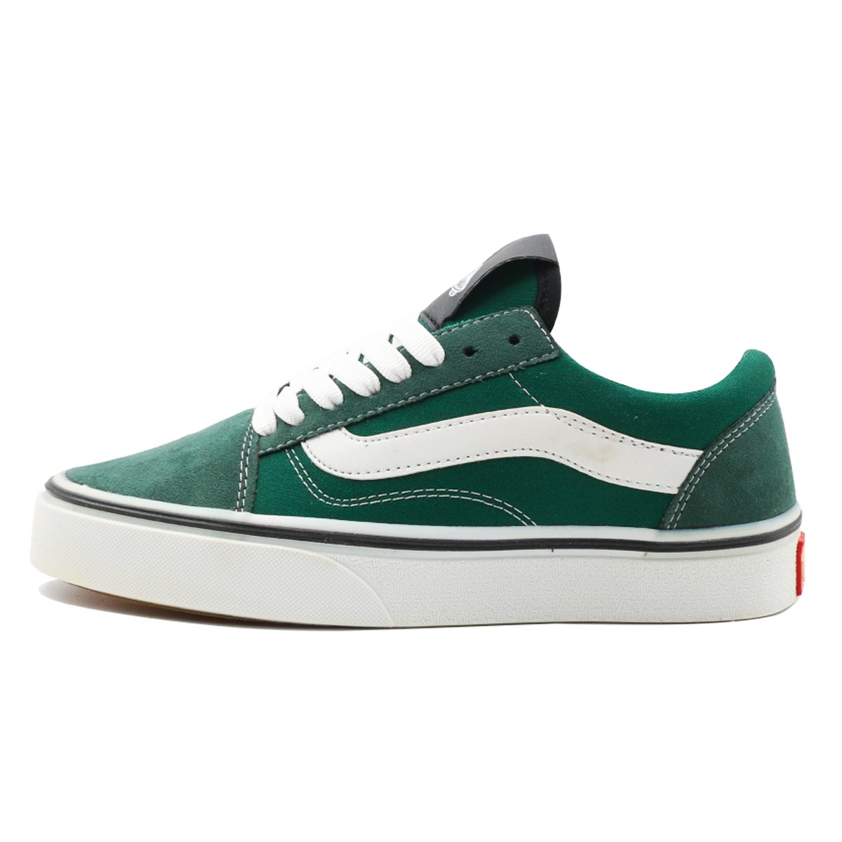 کتانی ونس اولد اسکول سفید سبز Vans