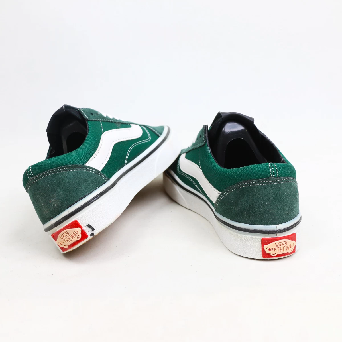کتانی ونس اولد اسکول سفید سبز Vans