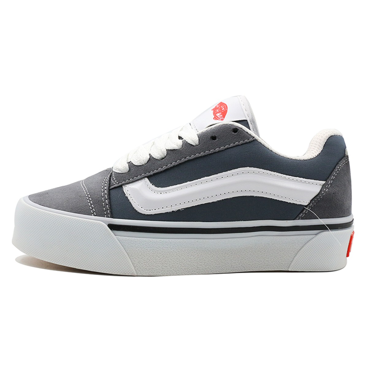 کتانی ونس طوسی سفید Vans