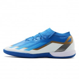کفش فوتسال آدیداس مسی Adidas Messi Crazy Fast White Blue