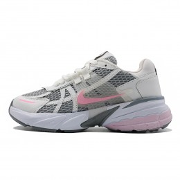 کتانی نایک سفید صورتی Nike V2k
