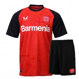 لباس شورت بایرن لورکوزن اول BAYER LEVERKUZEN HOME KIT 2025