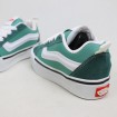 کتانی ونس سفید سبز  Vans Green White
