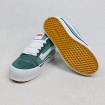 کتانی ونس سفید سبز  Vans Green White