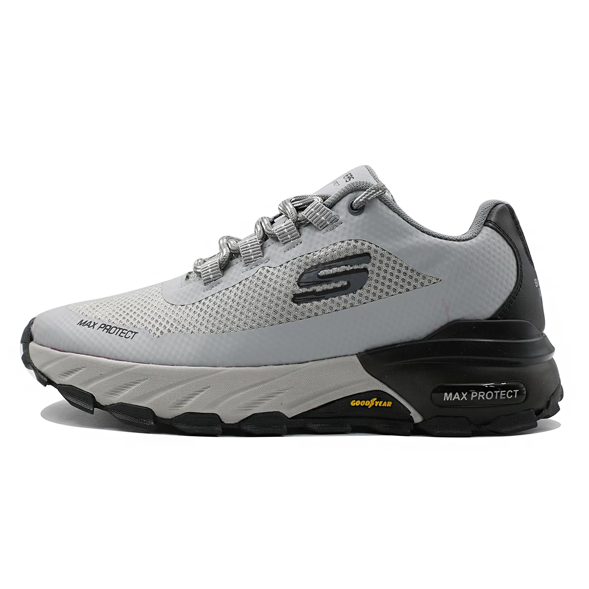 کتانی اسکیچرز طوسی SKECHERS MAX PROTECT