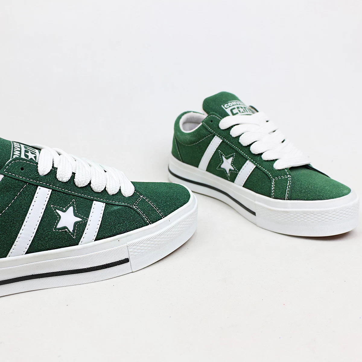 کتانی کانورس سبز سفید Converse