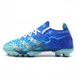 کفش فوتبال بچه گانه آدیداس پردیتور آبی Adidas Predator Blue