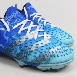کفش فوتبال بچه گانه آدیداس پردیتور آبی Adidas Predator Blue