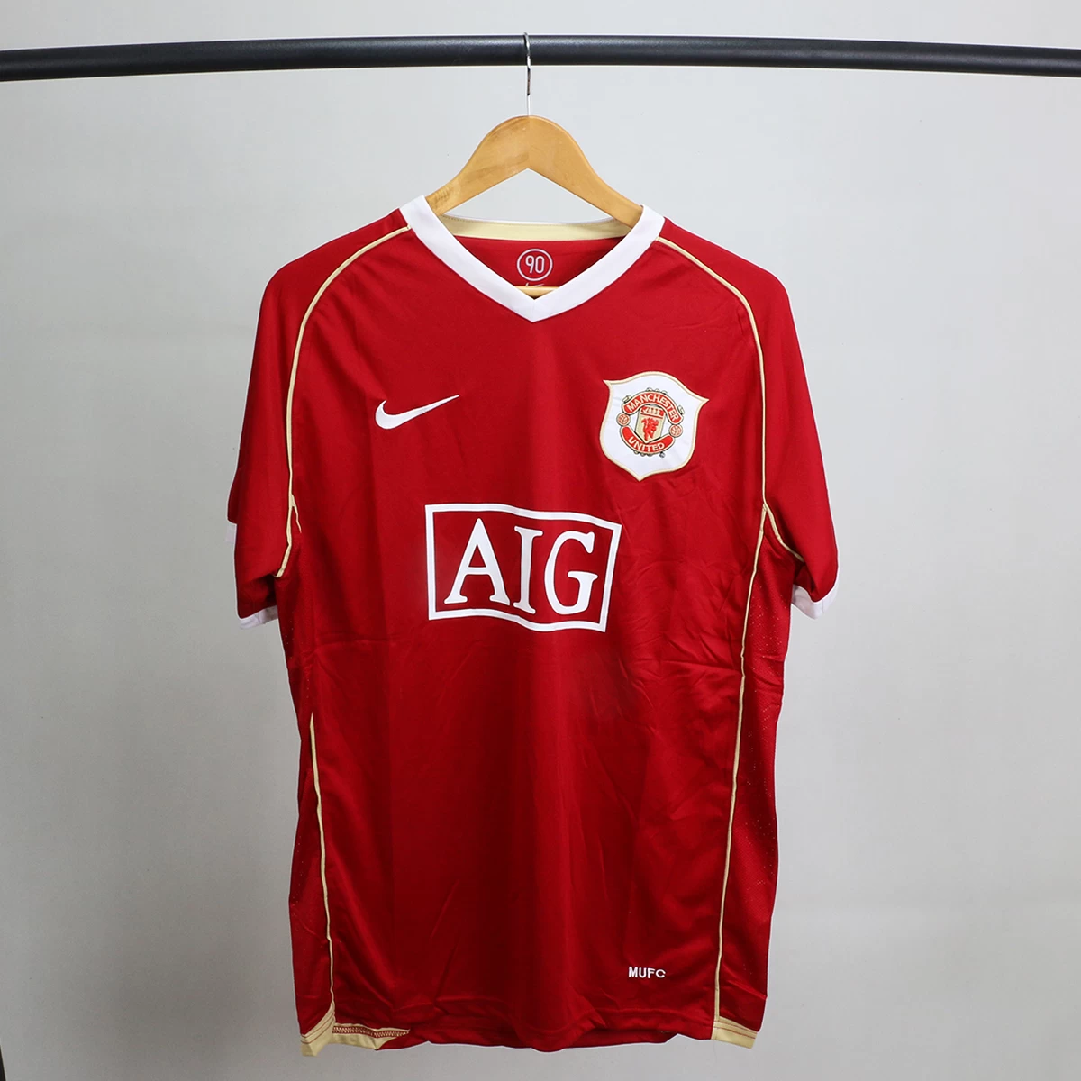 لباس نوستالژی منچستریونایتد پلیری Manchester United Home 2006-07